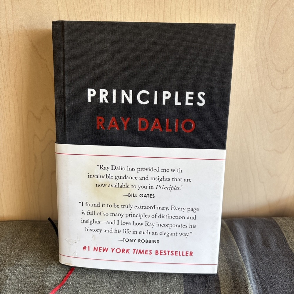 Principles : Life and Work by Ray Dalio (2017, Hardcover) EUC